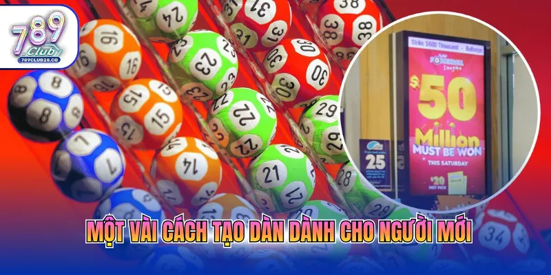 Một vài cách tạo dàn dành cho người mới