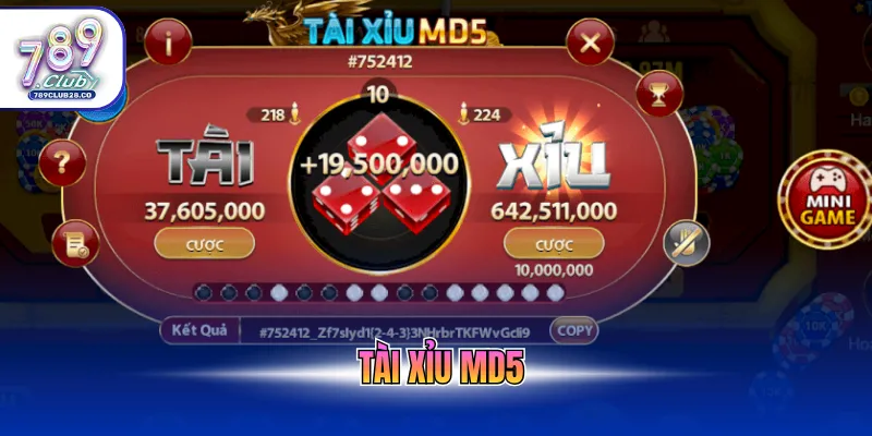 tài xỉu md5